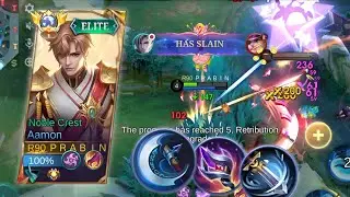 19 KILLS + SAVAGE 😱 | GLOBAL AAMON REVAMP 🔥 ONE-HIT DELETE BUILD & EMBLEM | 100% DEADLY | MLBB