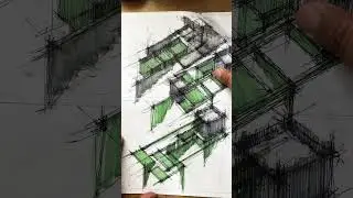 Estudios Formales#sketch #drawing #perspective #architecture #sketchbook #sketching #design #dibujo