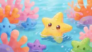 Colorful sea animals ￼