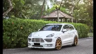 Porsche Cayenne Diesel on Gold PUR Wheels by Premier Autowerkz