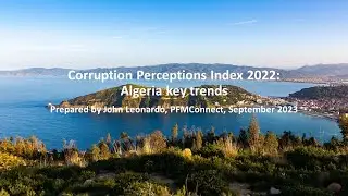 Corruption Perceptions Index 2022 Algeria key trends