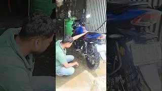tvs Apache bs6 air filter problem #lifeisbutadream #motorcycle #shortvideo