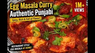 Egg Curry (Anda Curry) Authentic Punjabi Style Recipe by Chawlas Kitchen.com Epsd. 102