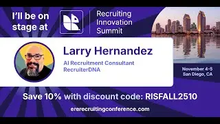 RIS Fall 2025 Hype Reel - Join me at this years ERE - Recruiting Innovation Summit
