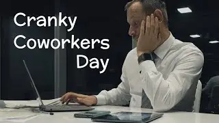 Cranky Co-Workers Day Video Template (Editable)