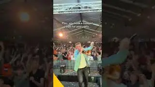 I love this energy!❤️🎺 #trumpet #party #crowd #festival #jeffreyparmentier