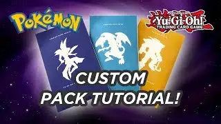How to Make Your Own Yu-Gi-Oh and Pokemon Booster Packs at Home!