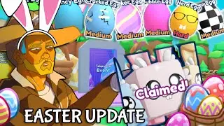 Completing The NEW EASTER UPDATE In Bubble Gum Simulator INFINITY