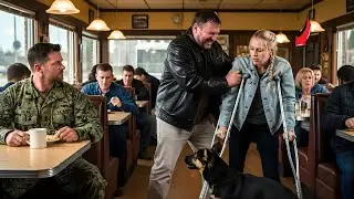 A Navy SEAL Sits Observing a Disabled Woman Being Mocked — What He Does Next Changes Everything.