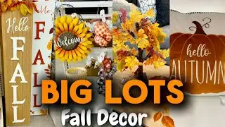 Fall Shop With Me at Big Lots 🍁 | Must Have Affordable Fall Decor Finds!