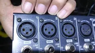 Lagi mujur, cara memperbaiki mixer mati satu chanel behringer xenyx QX1202USB