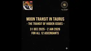 Moon transit in Taurus 31 Dec 2025  2 Jan 2026