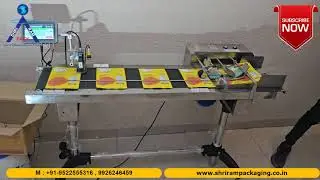 Automatic Friction Feeder Conveyor With High Speed Online Inkjet Expiry Date Coding Machine MX1