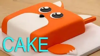 AMAZING FOX CAKE!! 😍