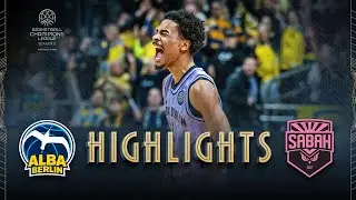 ALBA BERLIN v BC Sabah | Highlights | #BasketballCL 2025-26