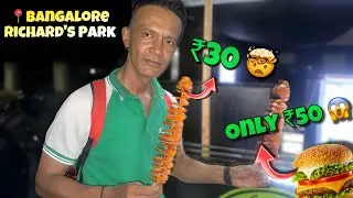 🔥 Cheap Burger & 🤪Potato Twister Spot Near Richards Park Bangalore | Street Food Lovers Must Try! 🍔🌯