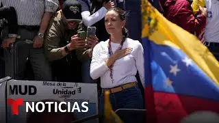 Los venezolanos salen a las calles para protestar contra el régimen de Maduro