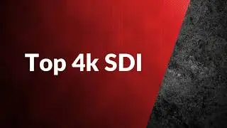 TOP 4k SDI - over IP, over CATV RF coax, over ASI