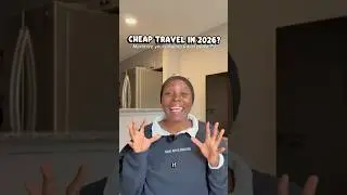 Cheap travel in 2026? Start here! ✈️ 💳 #cheaptravel #travelhacks #traveltips #budgettravel