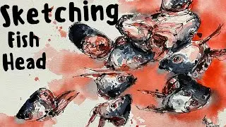 Fish Head Sketch Tutorial: The Art Of Drawing Fish Heads!