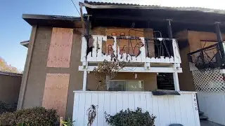 Apartment fire displaces injured one person and displaces 12 Ventura residents
