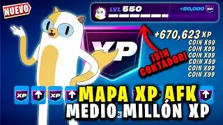 MAPA DE XP 🔥🎮 C&Oacute;MO SUBIR DE NIVEL R&Aacute;PIDO EN FORTNITE 💣⚡MAPA XP O MAPAS DE XP FORTNITE CAP&Iacute;TULO 7