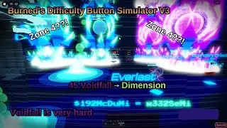 Burned's Difficulty Button Simulator V3 Episode 17 - (1 Dimension Now!)