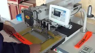 Heavy duty high speed safety harness webbing sewing machine