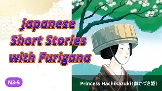 Japanese Short Stories with Furigana　｜Princess Hachikazuki（鉢かづき姫） |  [ENG sub]