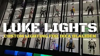 LUKE LIGHTS ~ CUSTOM LIGHTING KITs FOR THE IKEA BLALIDEN #ikea #blaliden #hottoys #lukelights