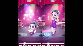 Angela baby vs Angela adult dance