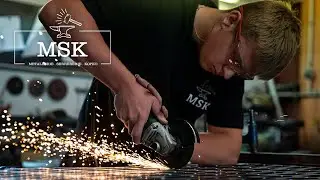 MSK Atelier | Fabrication d'une porte verri&egrave;re sur mesure | M&eacute;tallerie Serrurerie Kopko