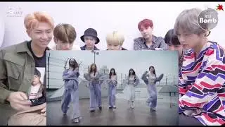 BTS reaction to Different by lesserafim 