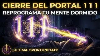 METATRÓN: Pon esto al DORMIR y mañana tu realidad habrá cambiado (Cierre Portal 111)