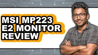 Msi Mp223 E2 Monitor Review - Watch Before Using