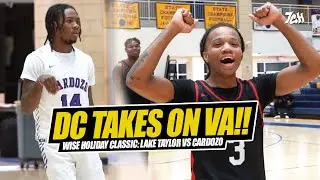 Scrappy Undefeated BORDER CLASH to the Wire!! Cardozo (DC) vs Lake Taylor (VA)