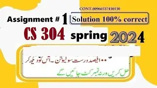 cs 304 assignment 1 solution spring 2024|cs304 assignment 1 solution spring 2024