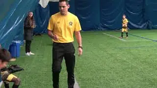 Oakville Jaguars U10 VS Hamilton FC 10, January 13th 2019 At Mississauaga, Ontario.