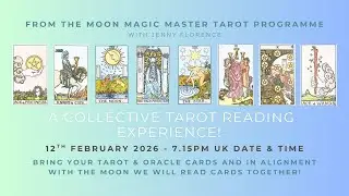 A FREE Collective Tarot Reading Event... in Alignment With The Moon 🌘🌗🌕🌓🌒
