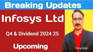 Breaking Updates Infosys Stock Q4 & Dividend 2024 25 Upcoming