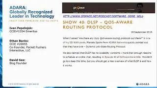 Show 40 Dynamic Link State Protocol with Adara