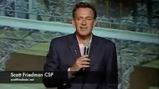 Comfort Never Produced Greatness by Professional Speaker Scott Friedman