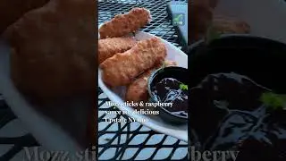 Upstate NY loves mozzarella sticks & melba sauce #upstateny #newyork #foodie #cheese