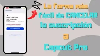 Easiest Way to CANCEL Capcut Pro Subscription