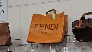 IS THIS FENDI REAL? ANOTHER GREAT FIND! COACH PATRICIA LEGACY! RED, WHITE & BLUE! Thrift with me!