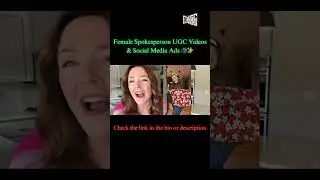 Female Spokesperson UGC Videos & Social Media Ads 🎥✨#ugc #ugccreator #shorts