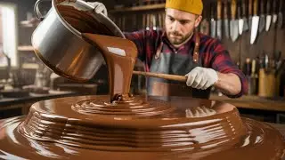 AMAZING Giant Candy Making Skills 🍬 | Master of Handmade Fudge (ASMR Cooking)