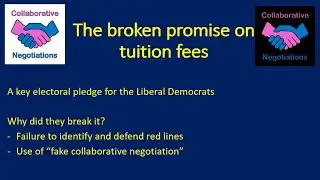 Negotiation Analysis: When the Conservatives destroyed the Liberal Democrats