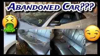 Deep Cleaning an Abandoned Car Mitsubishi Eclipse GS 2000 ???