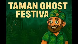 Taman Ghost Festival FPV 🌿  Full Uncut Drone Flight in Sanur, Bali